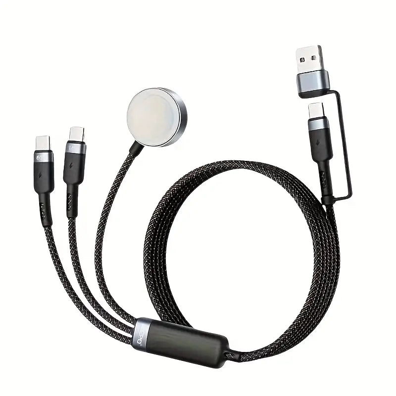 5-in-1 Multi-Functional Charging Cable with Fast Charging