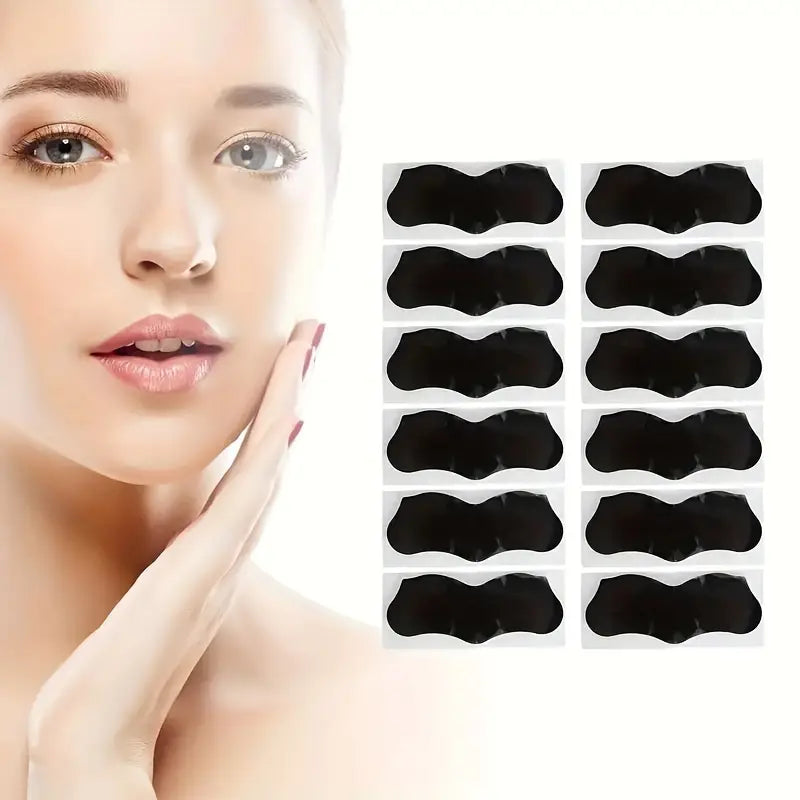 60pcs Deep Cleansing Nose Strips - Hypoallergenic, Rosemary Scented, for All Light Beige Types, Unisex Adult Facial Pore Cleansing Patches, Nose Mask Stickers