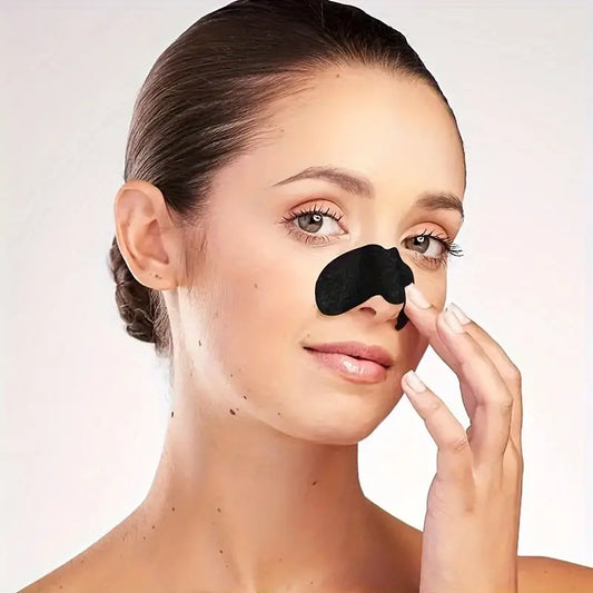 60pcs Deep Cleansing Nose Strips - Hypoallergenic, Rosemary Scented, for All Light Beige Types, Unisex Adult Facial Pore Cleansing Patches, Nose Mask Stickers