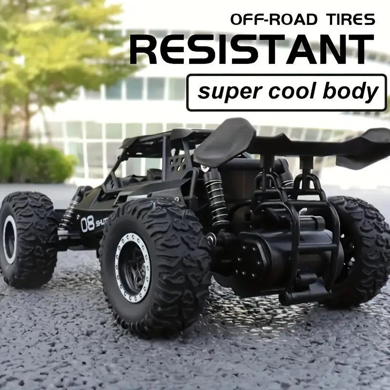 High-Speed Off-Road 2.4G Remote Control Car - 20KM/H Drifting, Anti-Collision Settings, Large Rubber Tires, USB Rechargeable, Black/Blue/Orange - Perfect for Outdoor Play, Durable Plastic Body, Rc Car X, Rc Crawler, Remote Control Car For Boy, Rc Truck