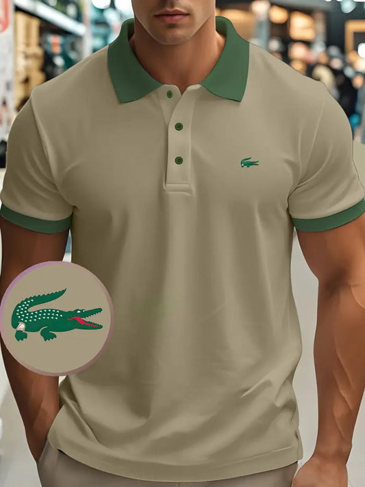 Men's Fierce Crocodile Print Shirt