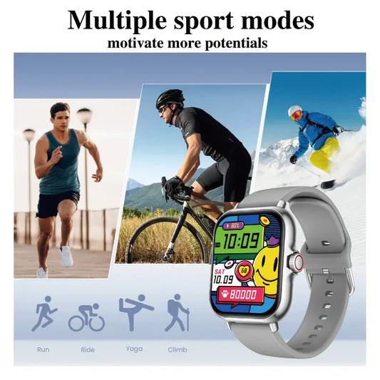 Smart Watch, 1.83-inch Full Touch Screen, Activity Tracker with Call and SMS Function