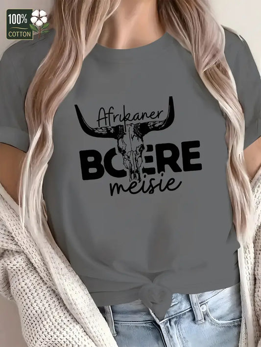 Boere Meisie Graphic T-Shirt