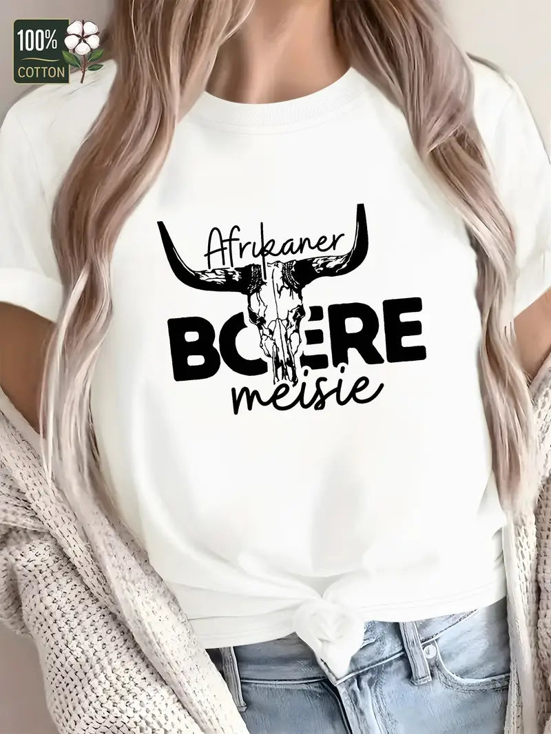 Boere Meisie Graphic T-Shirt