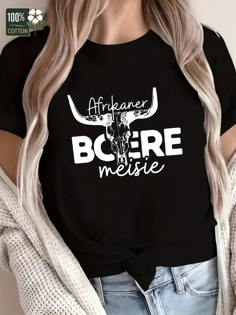 Boere Meisie Graphic T-Shirt