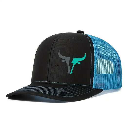 OKOIUM Cap with Bull Head Print
