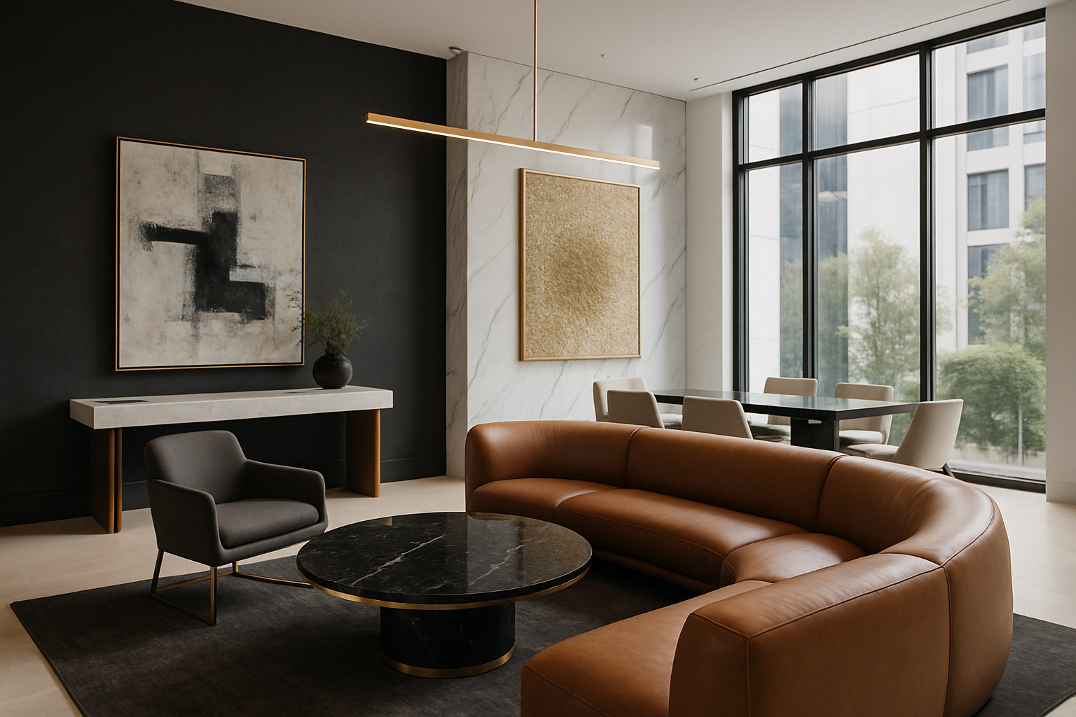 luxurious vibe but modern