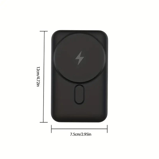 10000mAh Power Bank with Magnetic Stand & 3-in-1 Fast Charging (-C/Lightning/Micro-)