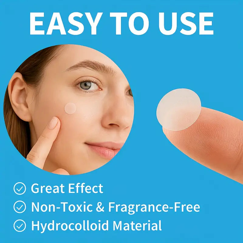 360 Count Invisible Patch, Alcohol-Free Unscented Cover-Up Stickers for Zits and Blemishes | All-Skin Type, Emergency