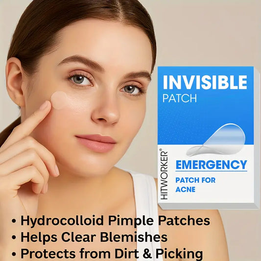 360 Count Invisible Patch, Alcohol-Free Unscented Cover-Up Stickers for Zits and Blemishes | All-Skin Type, Emergency