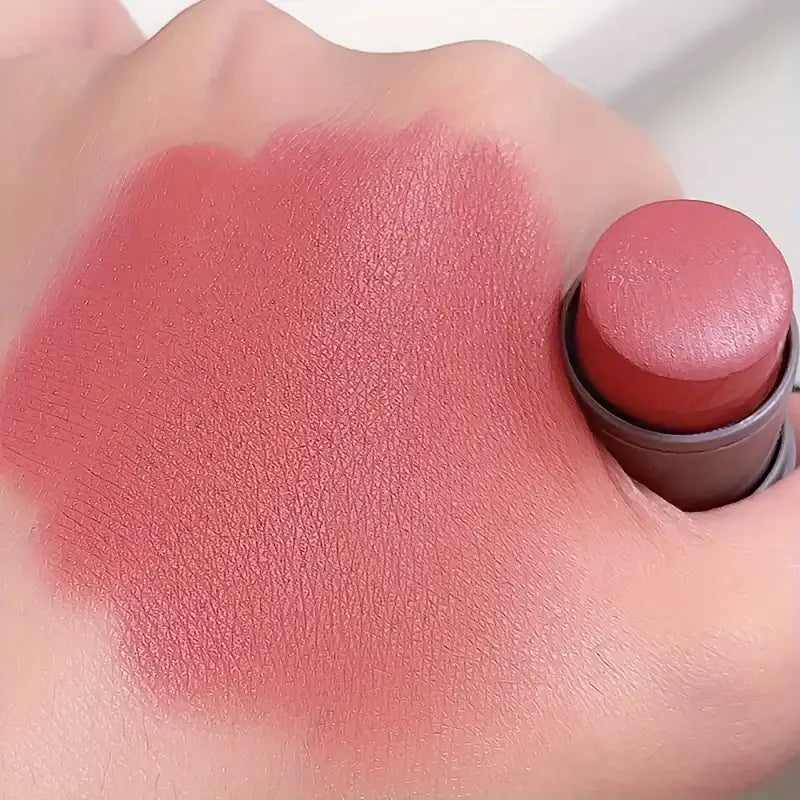 Double-headed Blush Stick Long-lasting Blush Stick With Matte Natural Color For Cheeks And Lips Dual-use Portable Makeup Stick
