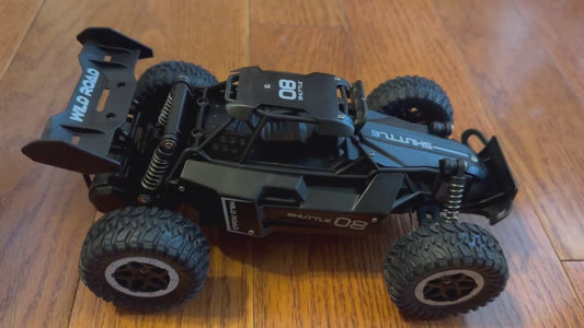 High-Speed Off-Road 2.4G Remote Control Car - 20KM/H Drifting, Anti-Collision Settings, Large Rubber Tires, USB Rechargeable, Black/Blue/Orange - Perfect for Outdoor Play, Durable Plastic Body, Rc Car X, Rc Crawler, Remote Control Car For Boy, Rc Truck